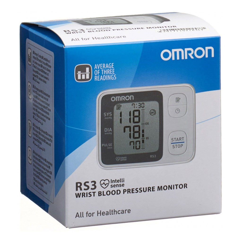 جهاز قياس ضغط الدم من المعصم اومرون RS3