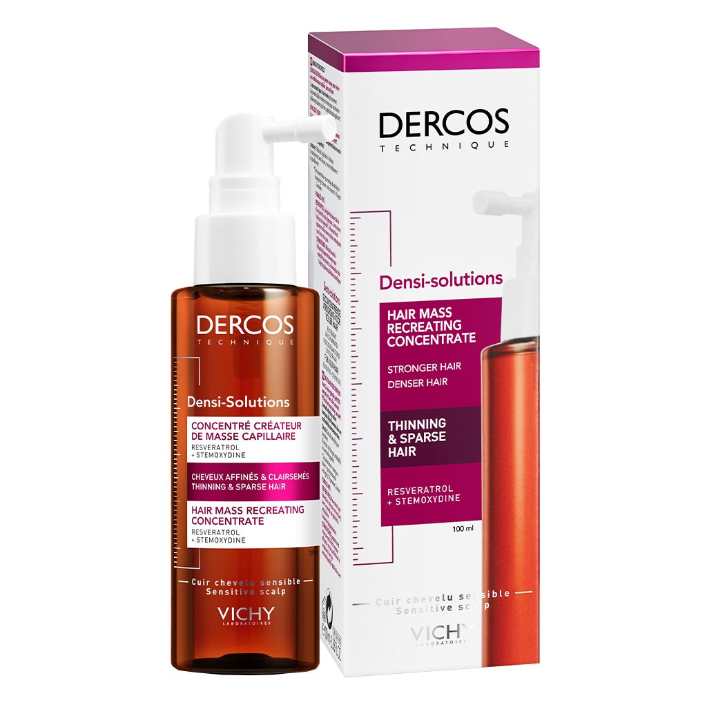 Vichy Dercos Densi-Solutions Hair Thickening Treatment Spray For Weak & Thinning Hair 100ml