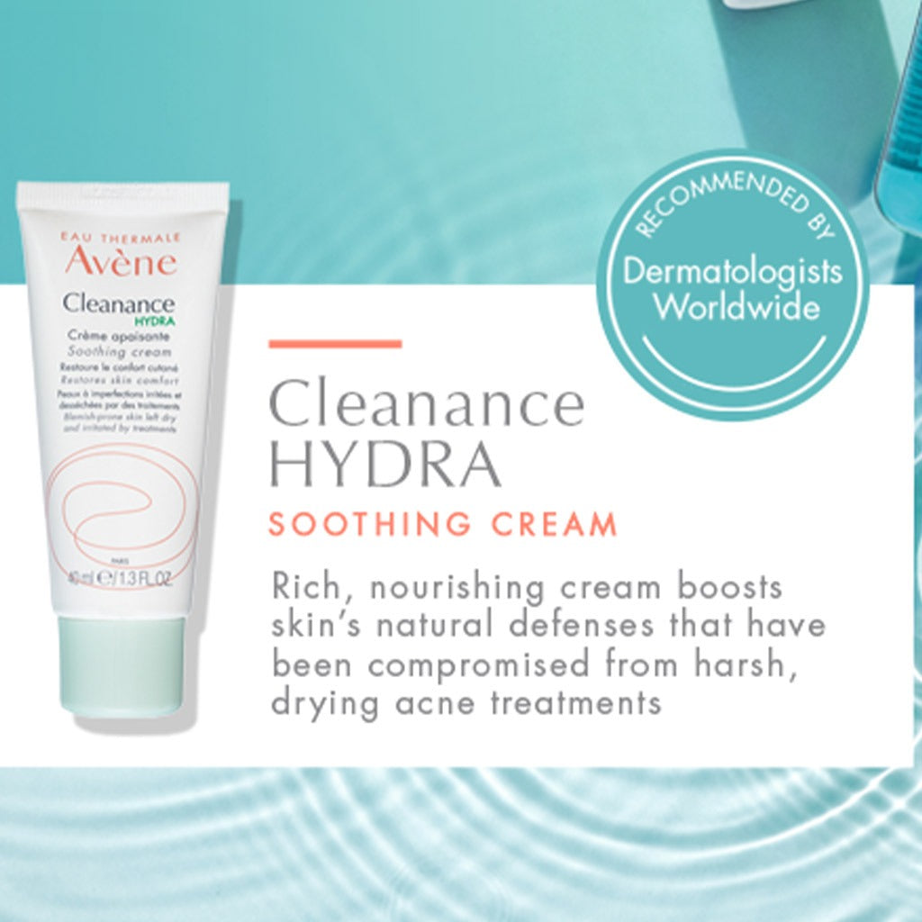 Avene Cleanance Hydra Soothing Cream For Blemish Prone & Acne Prone Skin 40ml