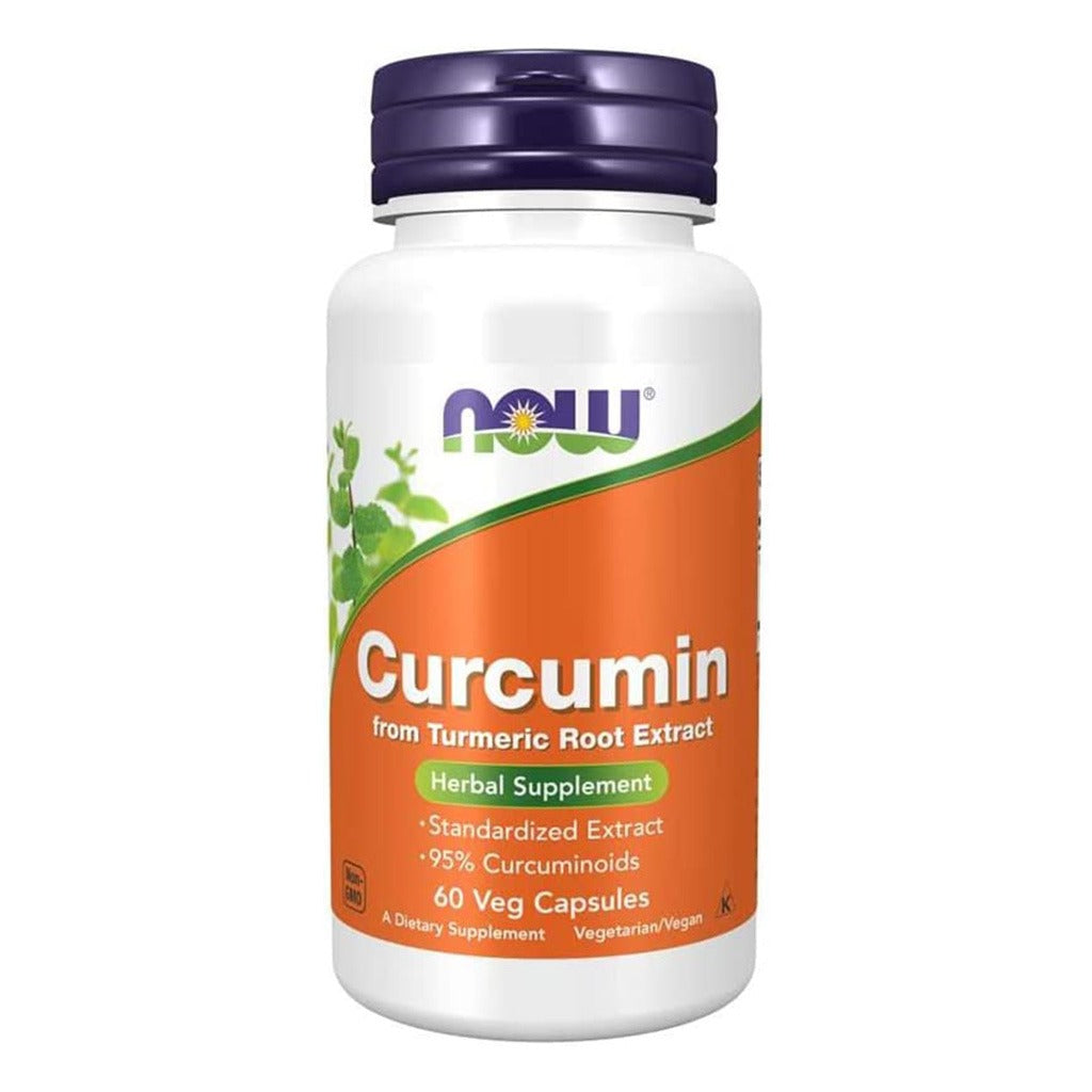 Now Curcumin 665mg Vegetarian Capsules For Anti-Inflammatory & Antioxidant Support, Pack of 60's