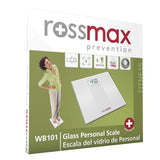 Rossmax WB101 Super Slim Electronic Glass Personal Weight Scale