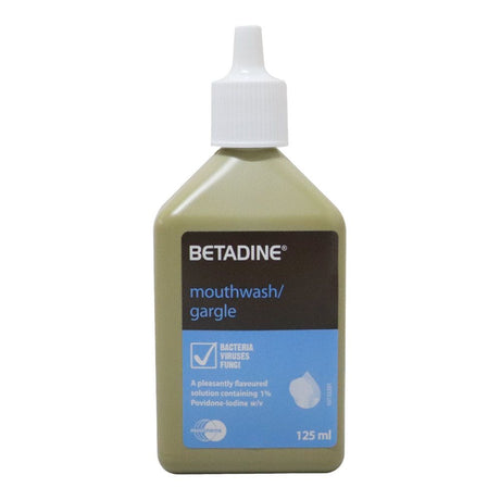 Betadine Mouthwash/Gargle 125 mL