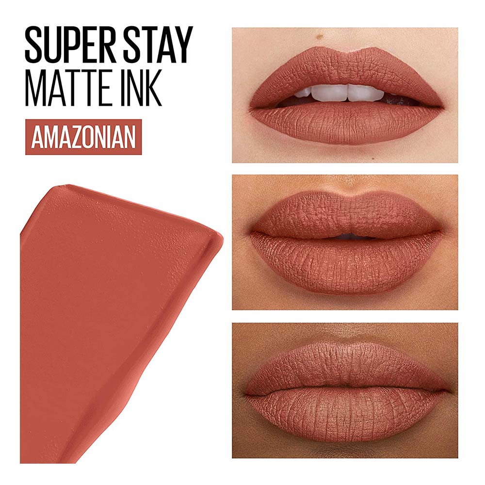 Maybelline Super Stay Matte Ink Liquid Lipstick 70 Amazonian 5 mL