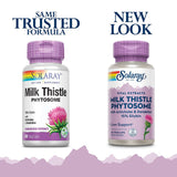 Solaray Milk Thistle Phytosome With Artichoke & Dandelion VegCapsules For Liver Support 60’s