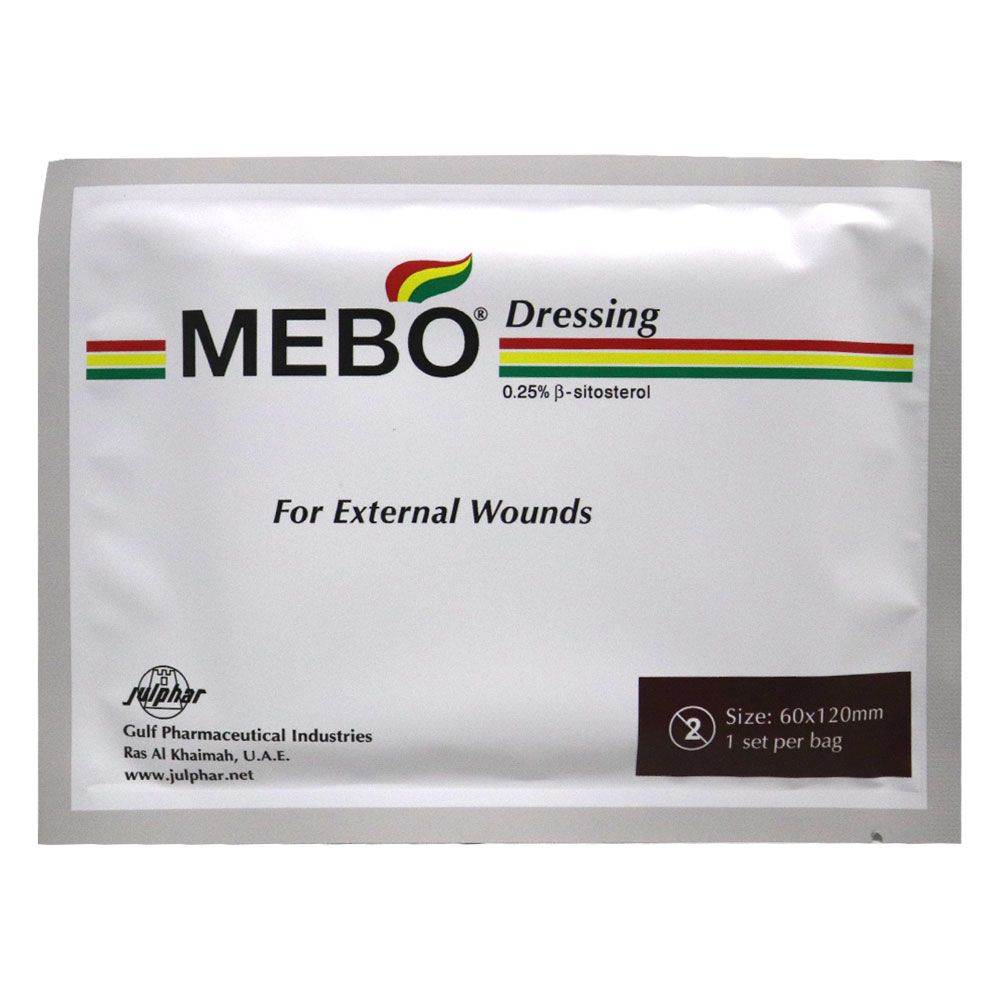 Mebo Wound Dressing 60mm x 120mm 5's