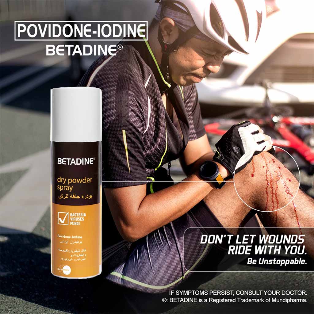 Betadine Dry Powder Spray 55 g