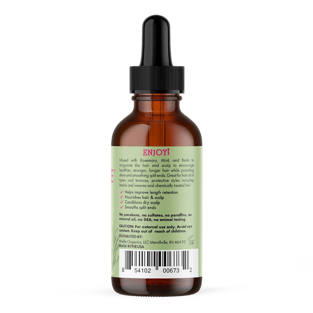 Mielle Rosemary Mint Scalp & Hair Strengthening Oil Infused With Biotin For All Hair Types 59ml