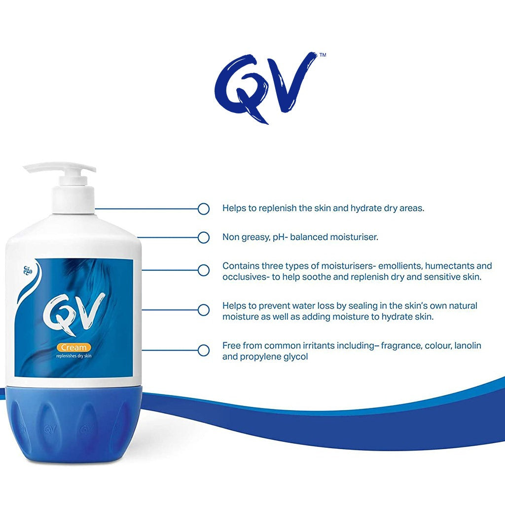 Ego QV Moisturizing Cream For Dry Skin 500g