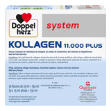 Doppelherz Kollagen 11.000 Plus Drinkable Collagen Supplement For Joint Health, Single Dose Phials, Pack of 30's