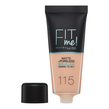 Maybelline Fit Me Matte + Poreless Foundation 115 Ivory 30 mL