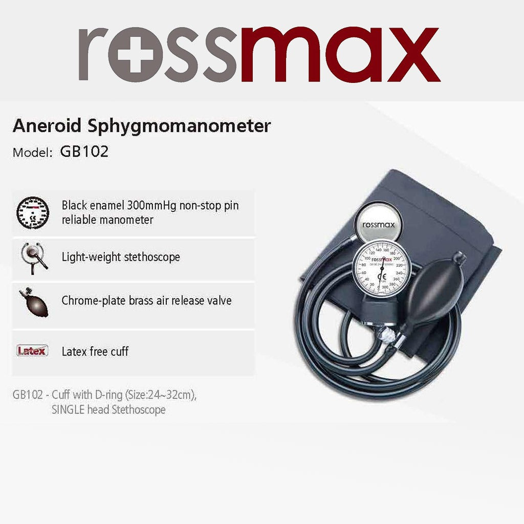 Rossmax Aneroid Sphygmomanometer GB102