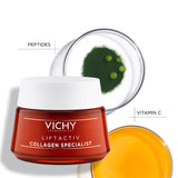 Vichy Liftactiv Collagen Specialist Anti Aging, Anti-Wrinkle Face Moisturizing Day Cream 50ml