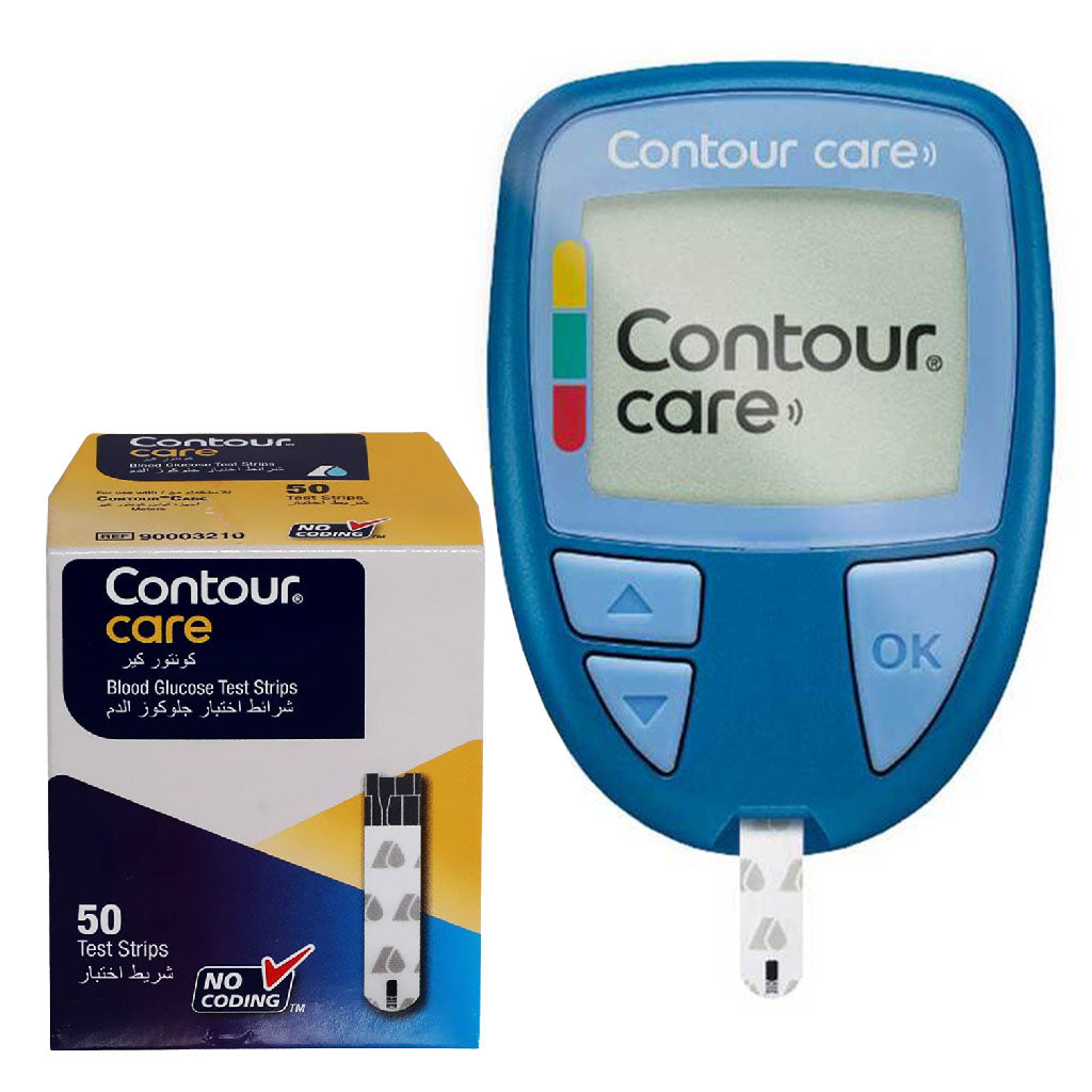 Ascensia Contour Care Blood Glucose Monitor + Strips PROMO PACK