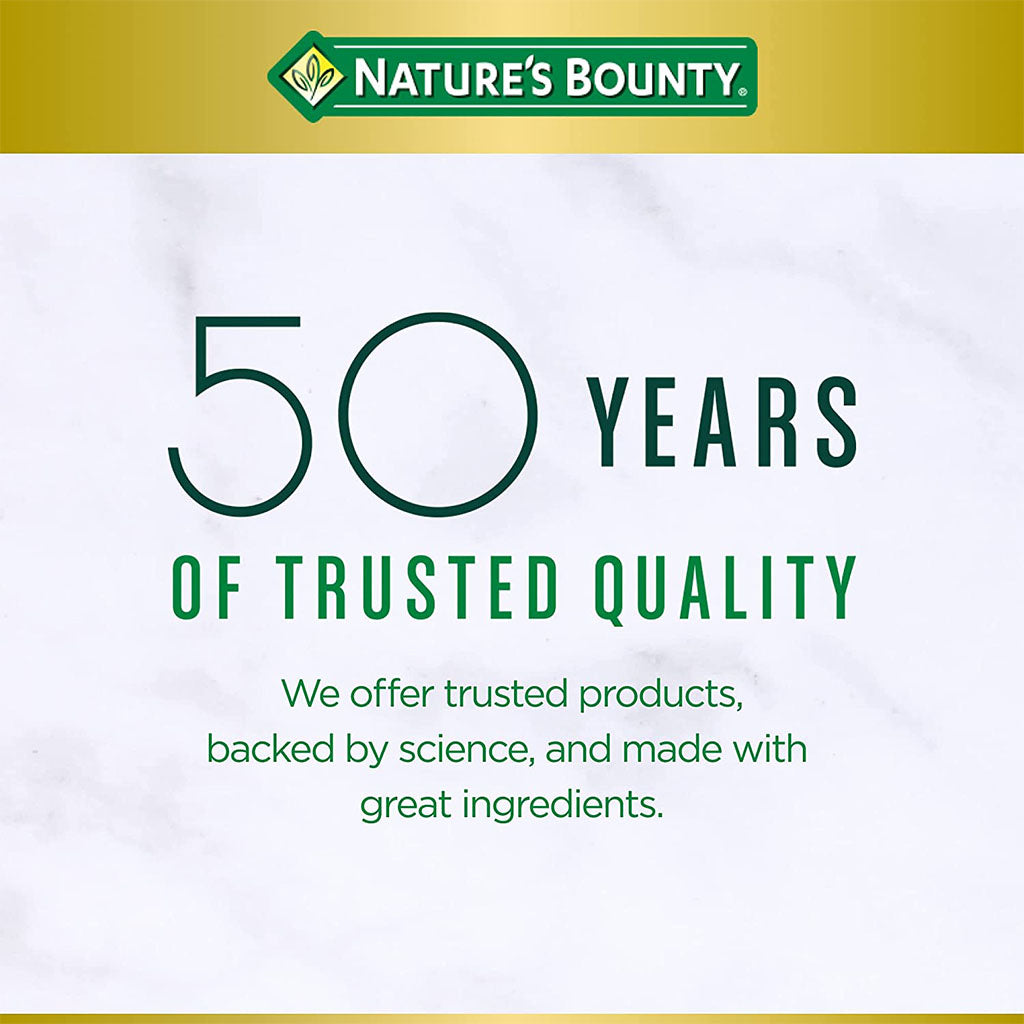 Nature's Bounty Calcium Magnesium Zinc with Vitamin D3 Caplets 100's