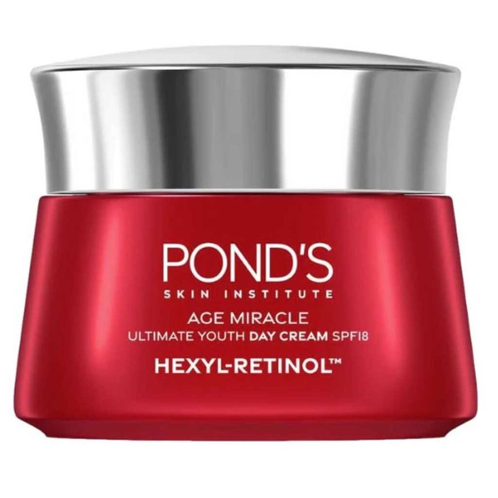 Pond's Age Miracle Ultimate Youth Day Cream SPF18 & PA++ With Hexyl Retinol 50g