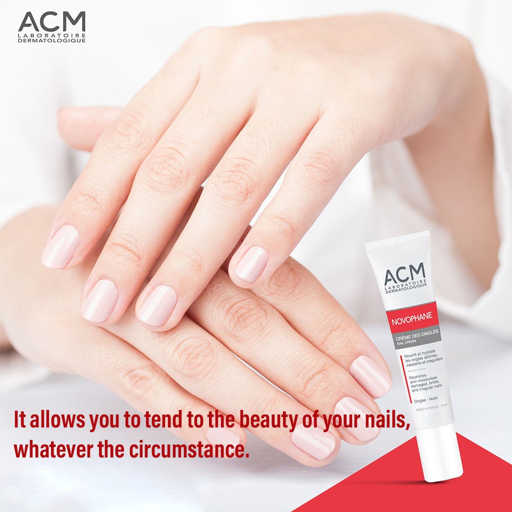 ACM Novophane Nail Cream For Damaged & Brittle Nails 15ml