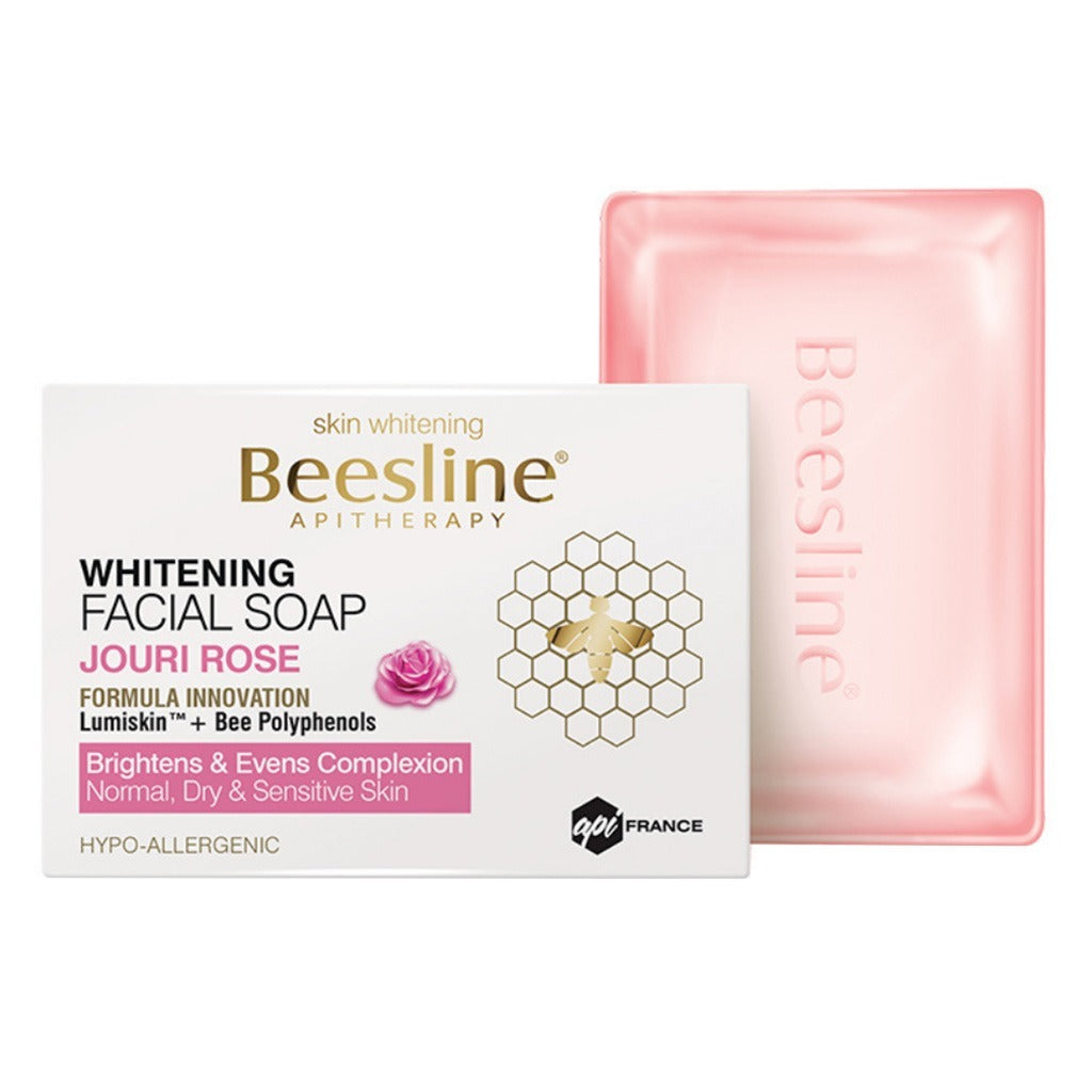 Beesline® Apitherapy Whitening Facial Soap Jouri Rose 85 g