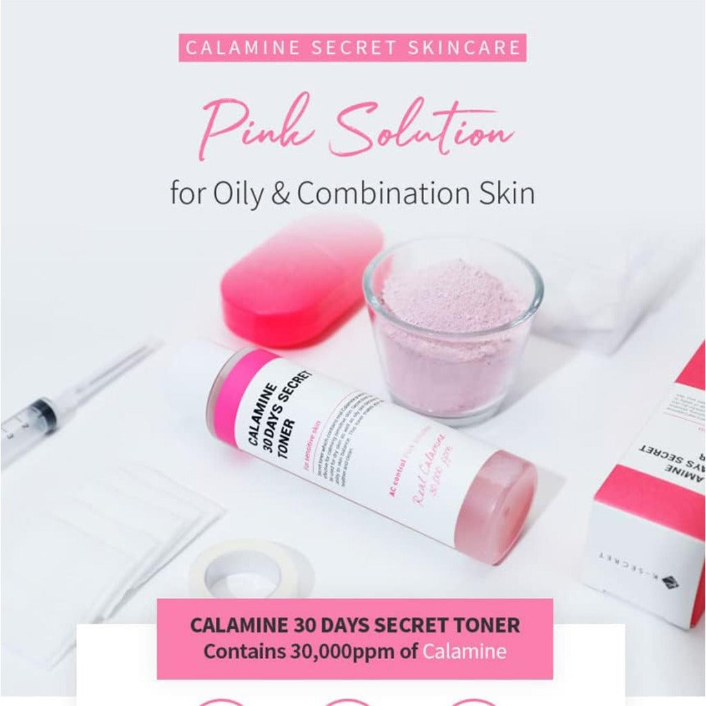 K-Secret Calamine 30 Days Secret Toner For Sensitive Skin 160ml