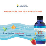 Nordic Naturals Children's DHA Omega 3 530 mg Syrup 119 mL