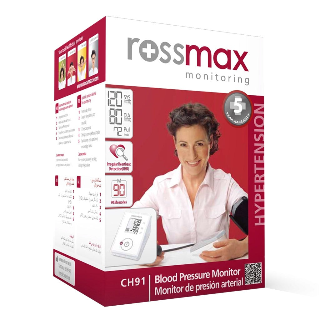 Rossmax CH91 Semi-Automatic Blood Pressure Monitor