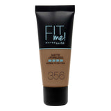 Maybelline Fit Me Matte + Poreless Foundation 356 Warm Coconut 30 mL