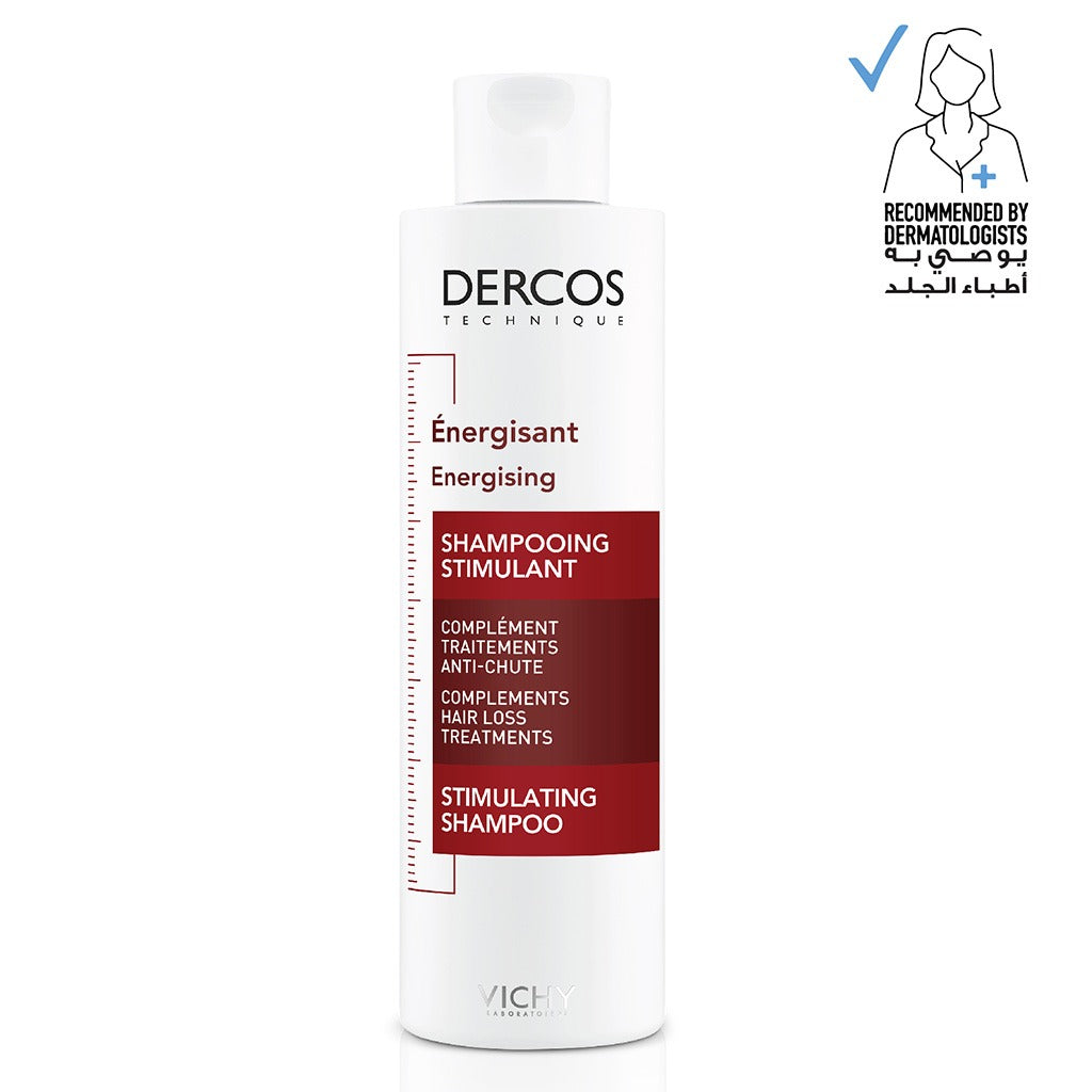 Vichy Dercos Energising & Stimulating Anti Hair Fall Shampoo With Aminexil 200ml