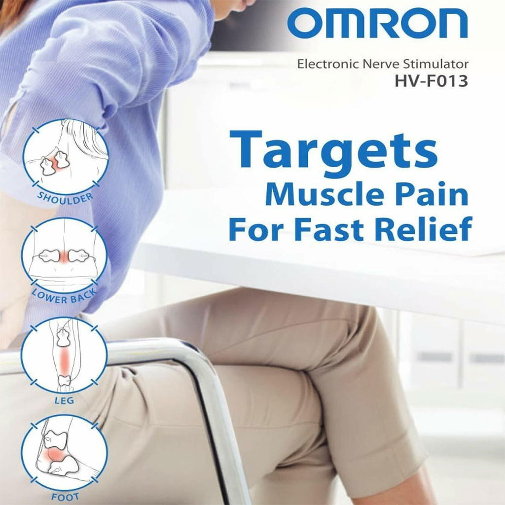 Omron Pain Reliever Pocket TENS Massager HV-F013-Electronic Nerve Stimulator