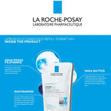 La Roche-Posay Lipikar Syndet AP+ Anti-Irritation & Anti-Scratching Cream Wash, Eco-Conscious Refill Pack 400ml