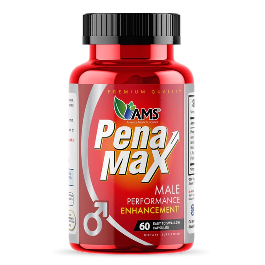 AMS PenaMax Men's Performance Enhancer Capsules Pack of 60's