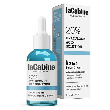 LaCabine Monoactives 20% Hyaluronic Acid Serum Cream Moisturizer 30ml