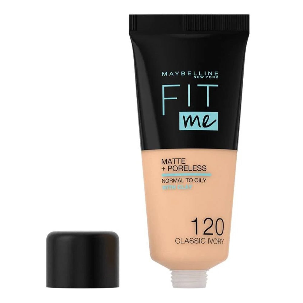 Maybelline Fit Me Matte + Poreless Foundation 120 Classic Ivory 30 mL