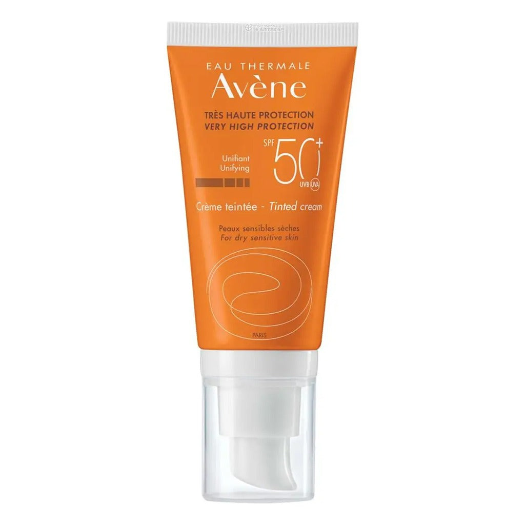 Avene SPF50+ Tinted Sunscreen Cream For High Sun Protection 50ml