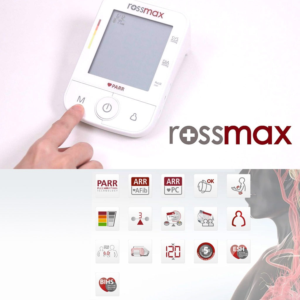 Rossmax X5 Automatic Blood Pressure Monitor