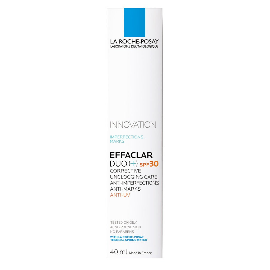 La Roche-Posay Effaclar Duo+ SPF30 Anti-Mark Corrective Unclogging Care Cream For Oily & Acne Prone Skin 40ml