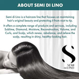 Alfaparf Milano Semi Di Lino Reparative Sulfate Free Hair Mask, Professional Reconstruction Treatment For Damaged Hair 200ml