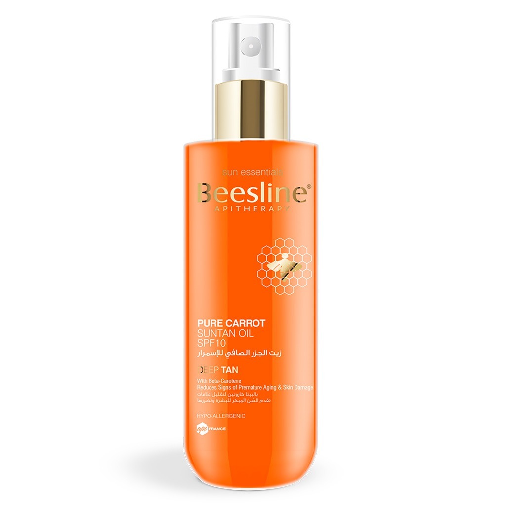 Beesline® Pure Carrot SPF10 Suntan Oil 200 mL