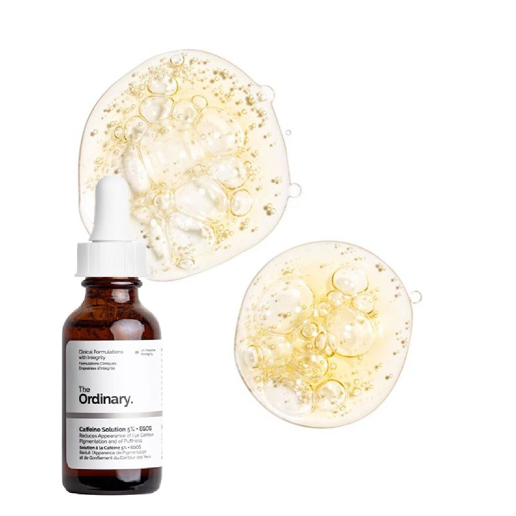 The Ordinary Caffeine Solution 5% & EGCG Water Based Eye Serum Undereye Puffiness & Pigmentation 30ml