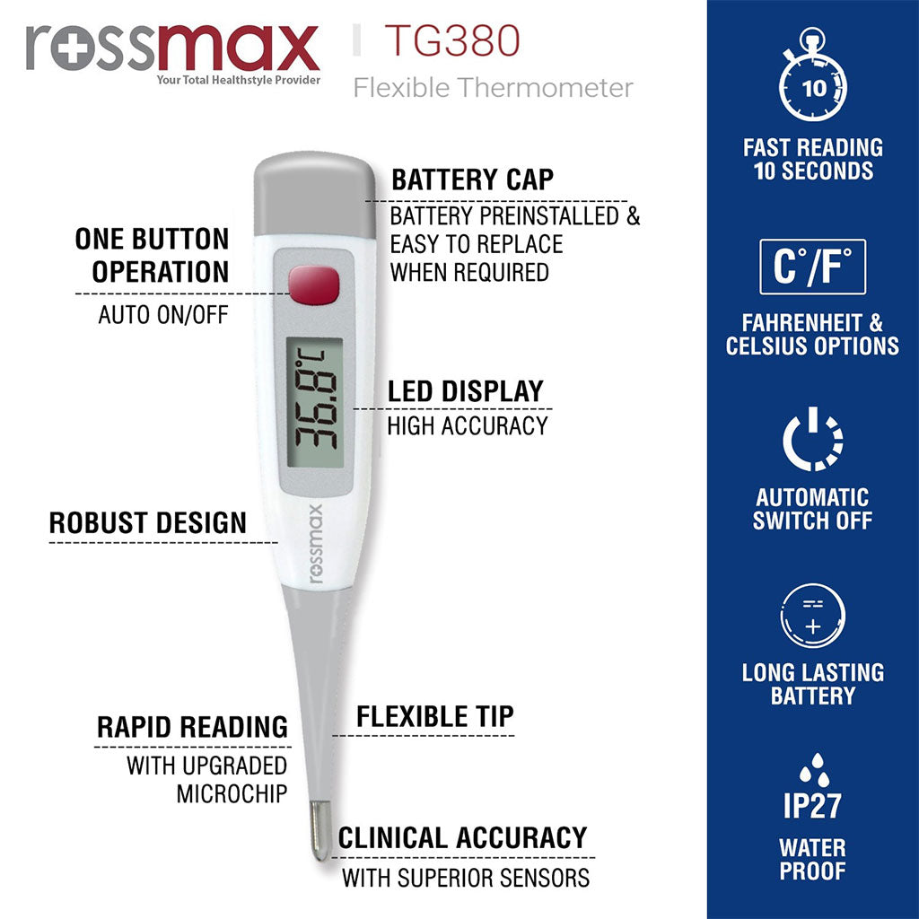 Rossmax TG380 Digital Flexible Thermometer