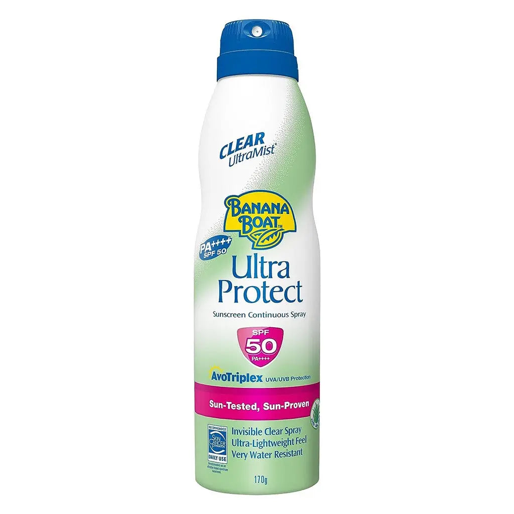 Banana Boat Ultra Protect SPF50 Sunscreen Continuous Spray 170 g www