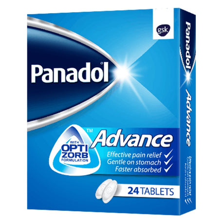 Panadol Advance Paracetamol 500mg Tablets For Fever And Pain Relief, Pack of 24's