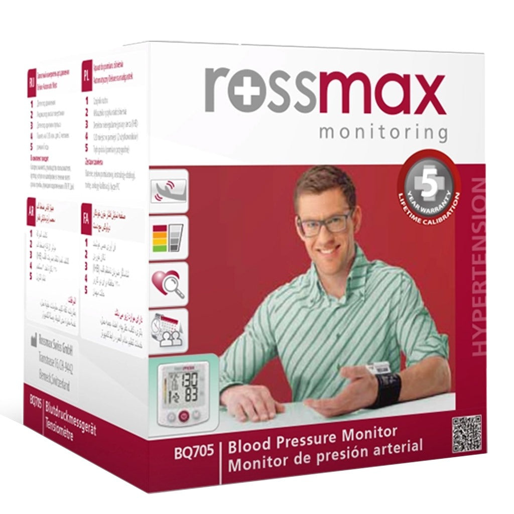 Rossmax BQ705 Deluxe Automatic Wrist Blood Pressure Monitor