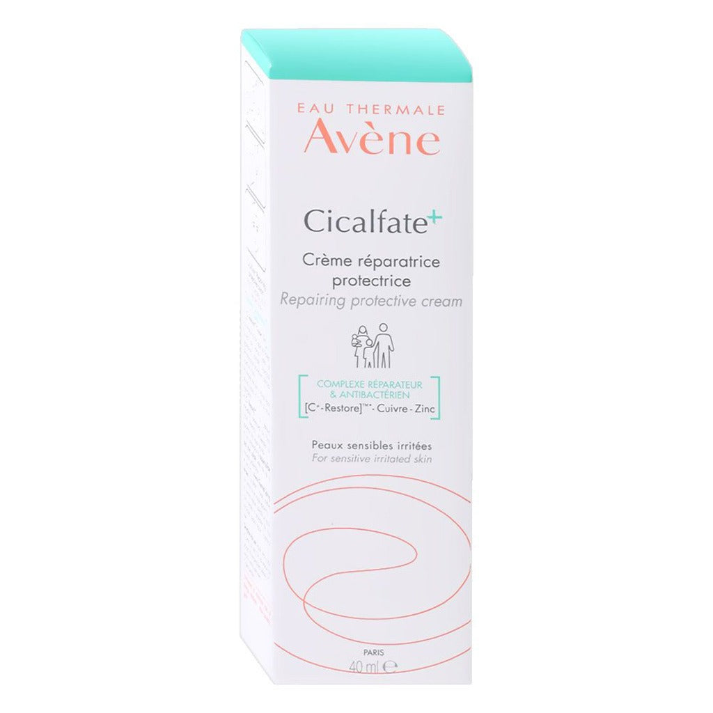 Avene Cicalfate+ كريم حماية مرمم للبشرة الحساسة والمعرضة للتهيج 40 مل