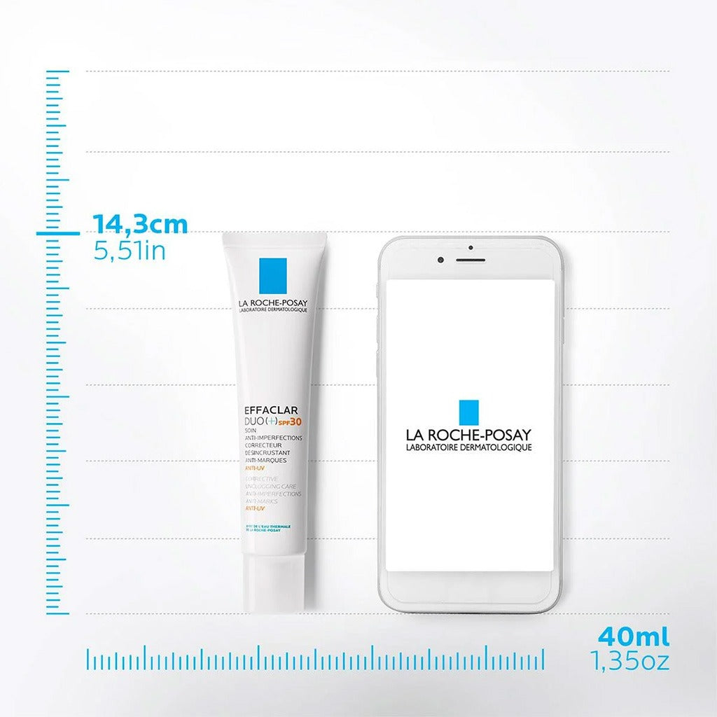 La Roche-Posay Effaclar Duo+ SPF30 Anti-Mark Corrective Unclogging Care Cream For Oily & Acne Prone Skin 40ml