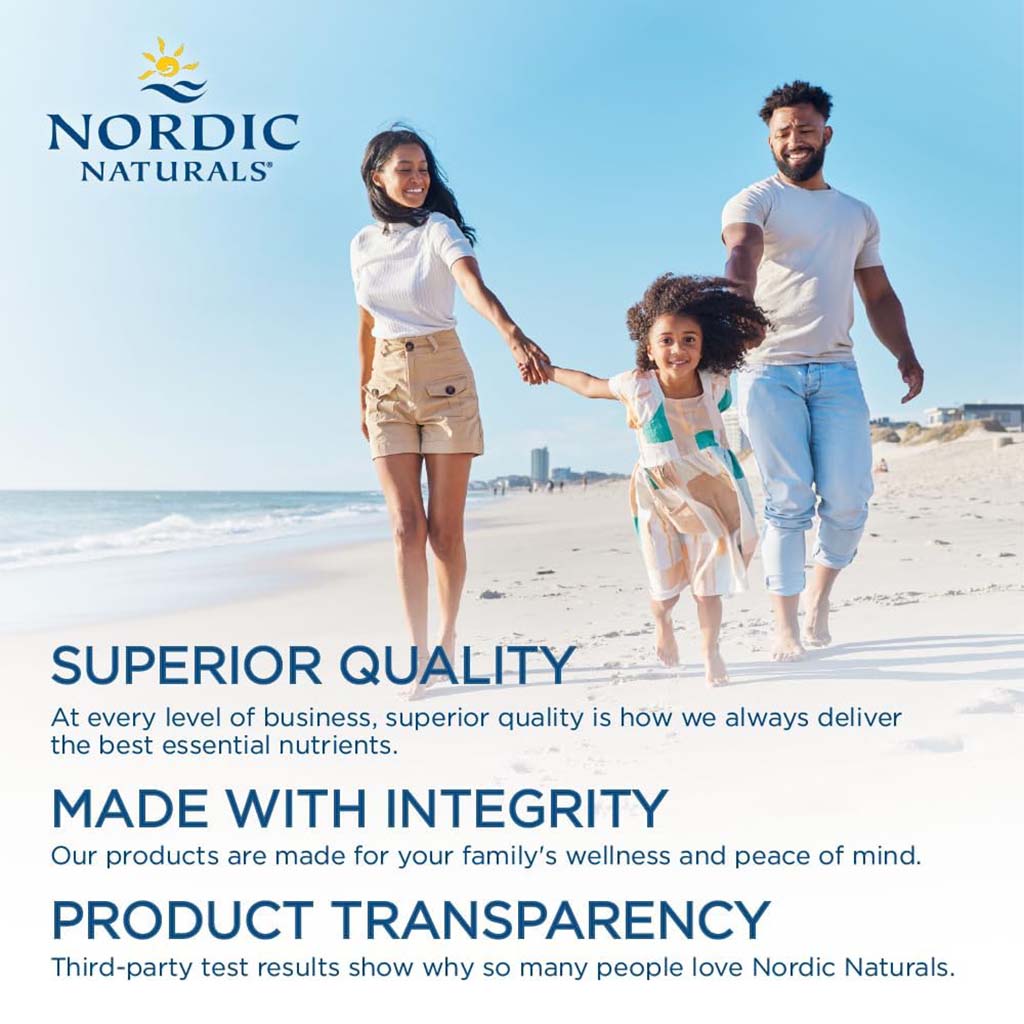 كبسولات هلامية من Nordic Naturals، أوميغا D3، 60 كبسولة