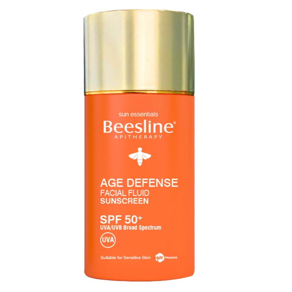 بيزلين® Apitherapy Age Defense SPF50+ سائل واقي من الشمس للوجه 40 مل