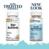 Solaray Hair Nutrients Advanced Hair Health Formula VegCaps 60's