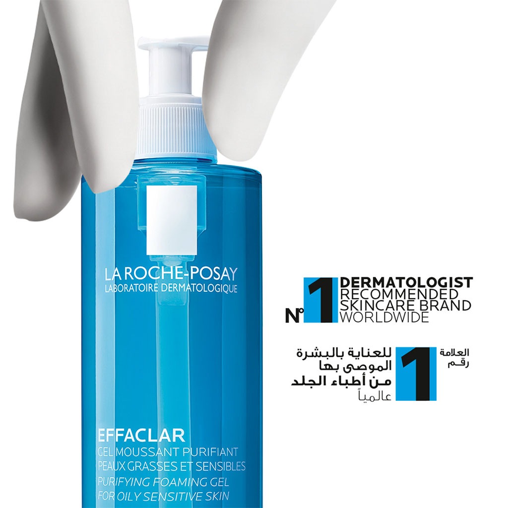 La Roche-Posay Effaclar Acne Foaming Cleansing Gel For Oily & Acne Prone Skin 400ml