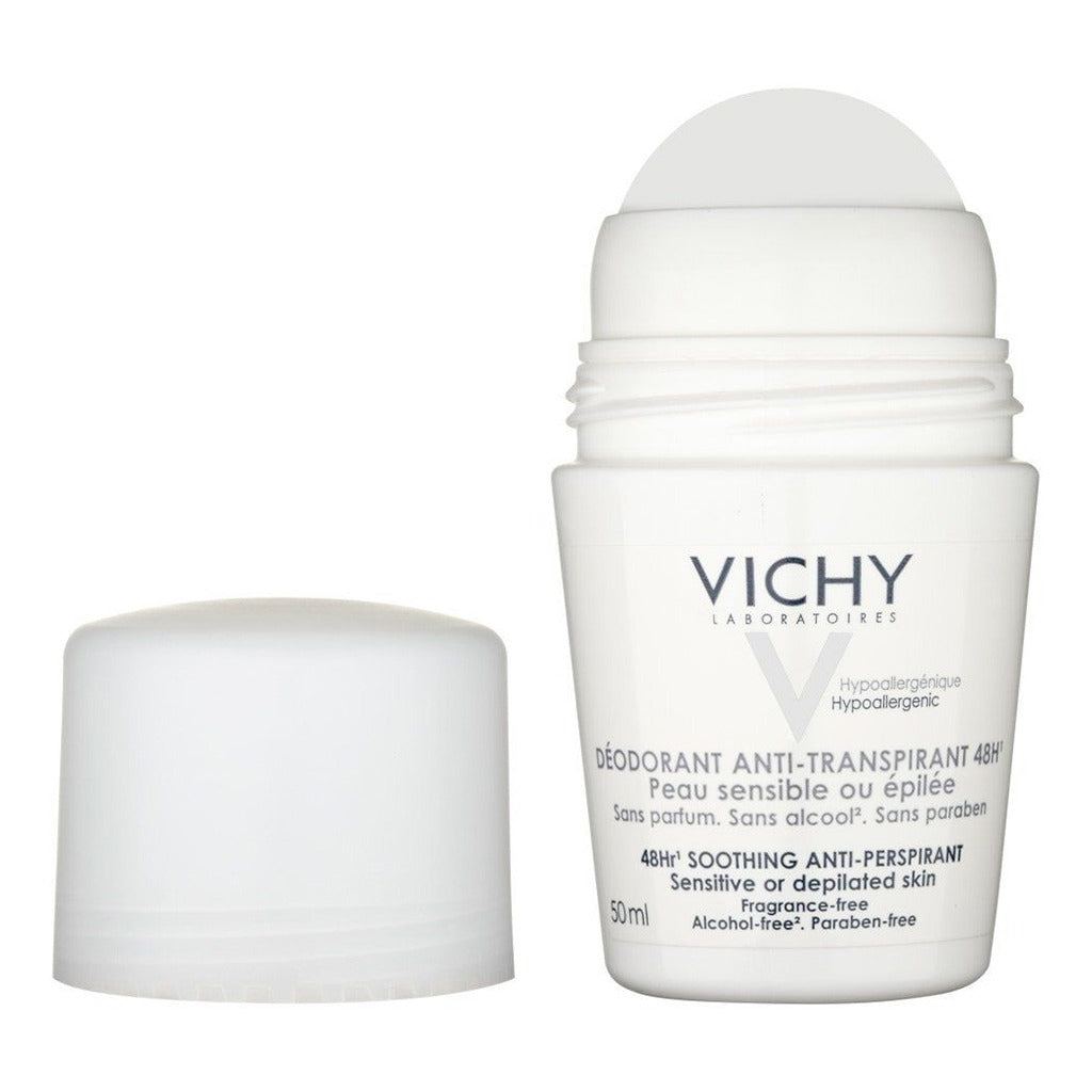 Vichy 48 Hours Soothing Anti Perspirant Deodorant For Sensitive Skin 50ml