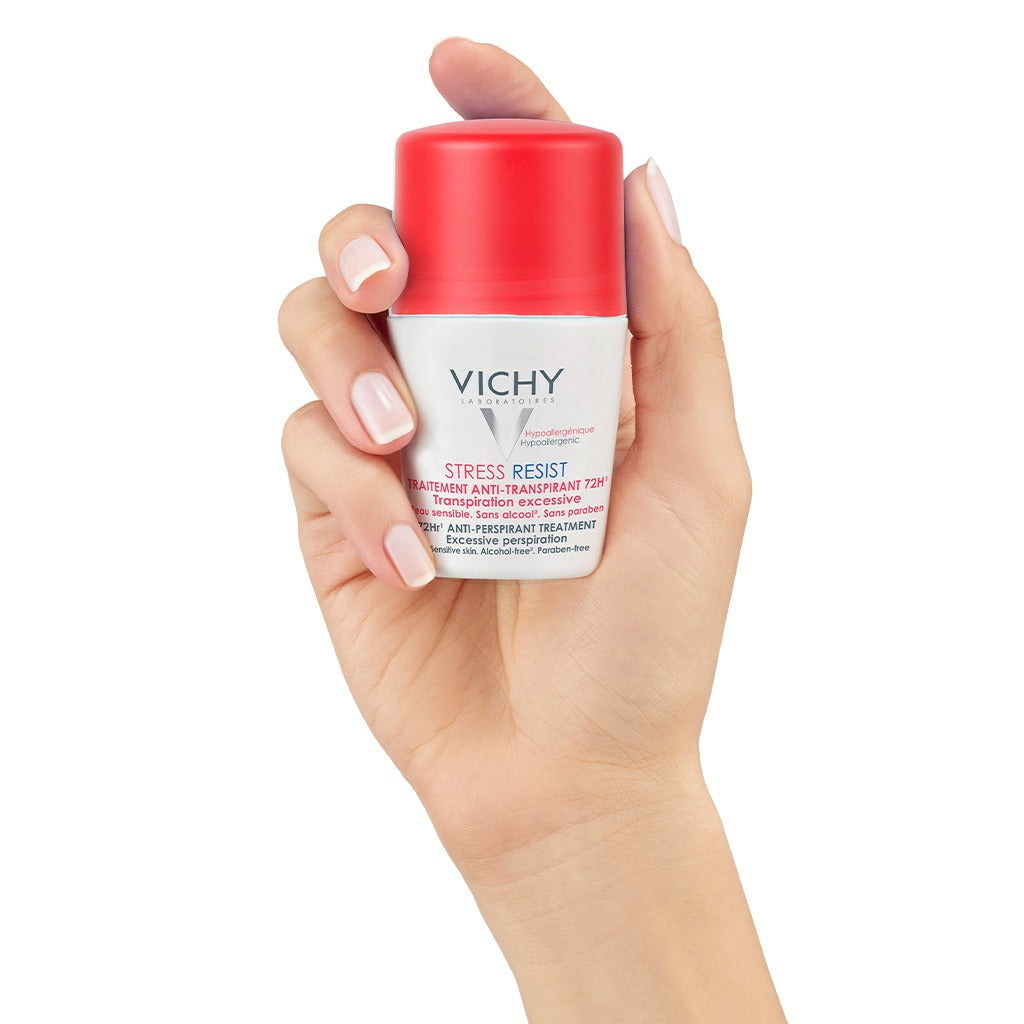 Vichy 72 Hours Stress Resist Anti-Perspirant Deodorant Roll-On For Excessive Perspiration 50ml