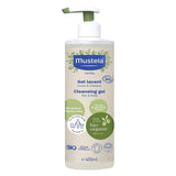 Mustela Bio Organic Fragrance-Free Baby Cleansing Gel For Hair & Body 400ml